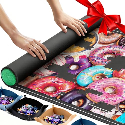 Extra Large Jigsaw Puzzle Mat Roll Up for 3000 Pieces