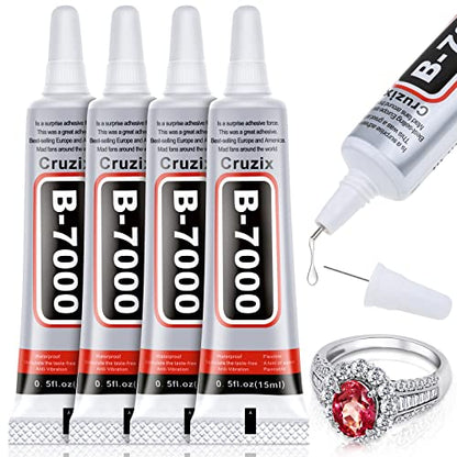B 7000 Glue Clear for Rhinestone Crafts