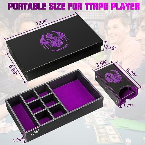 DND Dice Tray & Tower Storage Box