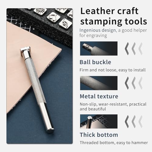 33 PCS Leather Stamping Tools (32 Count)
