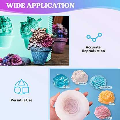 8oz Silicone Mold Making Kit (8 Ounce)