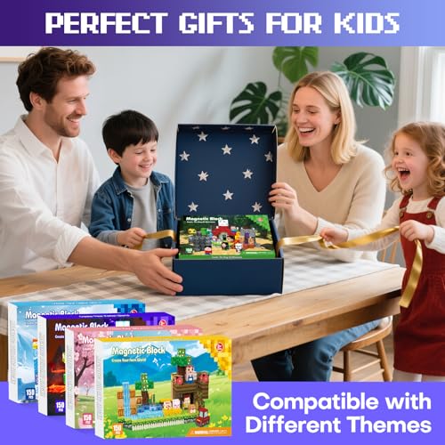 150PCS Magnetic Blocks (150 Count)