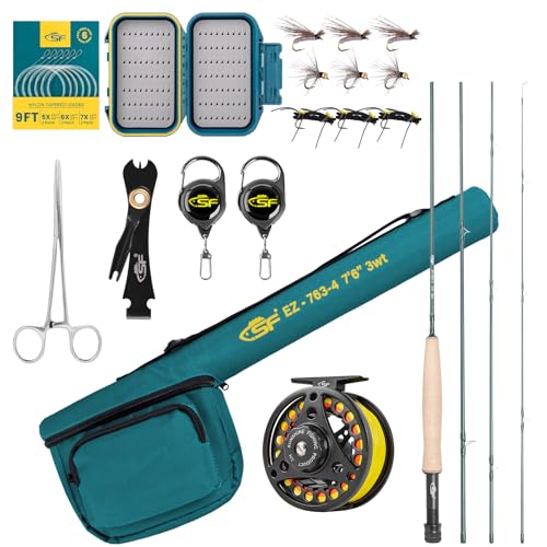 Fly Fishing Rod Combo Starter Kit