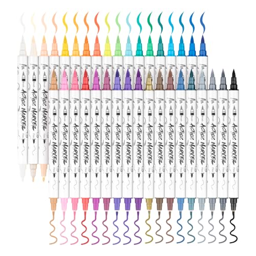 36 Colors Fine and Brush Dual (36 Count)