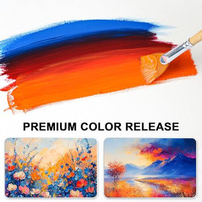 36pcs Paint Brush Set for Acrylic Painting (36 Count)