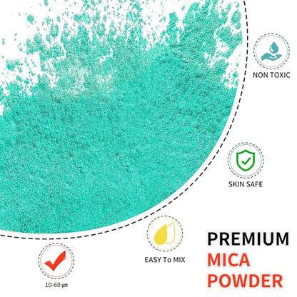 Mica Powder 100g Mica Powder for Epoxy Resin (3.53 Ounce)