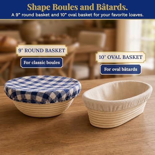 Sourdough Starter Kit for Beginners with Beginner Guide & 100 Recipes