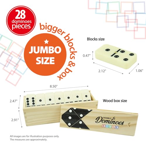 Jumbo Dominoes Set