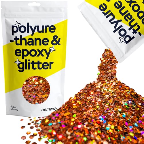 Resin Glitter Bronze Brown Holographic 100g Super Chunky (3.5 Ounce)