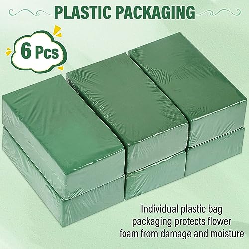 6 Pcs Floral Foam Blocks for Flower Arrangement