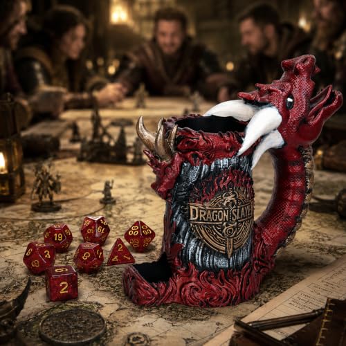 Dice Tower Mug Gray