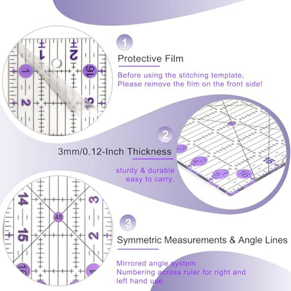 Quilting Ruler (8 Count)