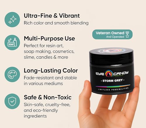 Pigments Premium Grey Mica Powder
