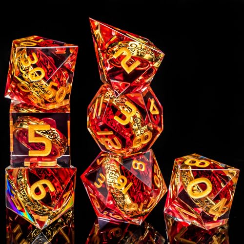 Magic Lord Rings DND Dice Set with Box