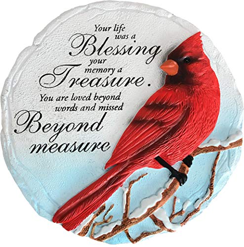 Garden Décor Cardinal Stepping Stone
