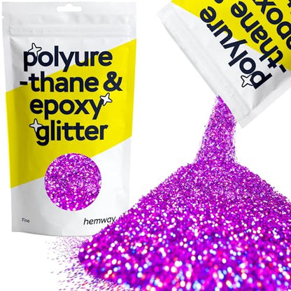 Resin Glitter Purple Holographic 100g Fine (3.5274 Ounce)