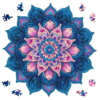 Mandala Wooden Puzzle (192 Count)