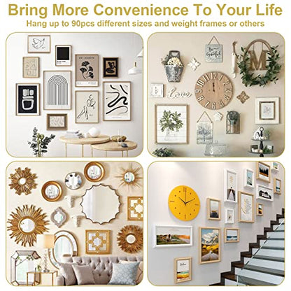 90PCS Picture Hanging Nails