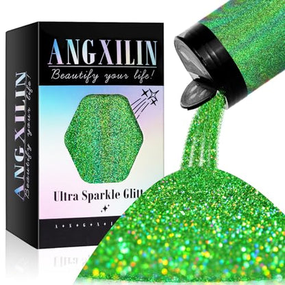 Holographic Fine Glitter for Epoxy Resin DIY Craft (9.17 Ounce)