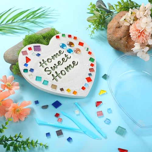 24 Pcs Stepping Stone Kit Includes Concrete Mold (24 Count)