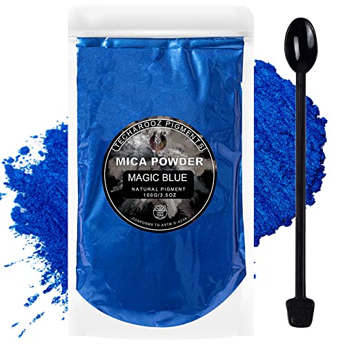 Magic Blue Mica Powder for Epoxy Resin 100g