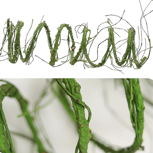 118" S Green Grapevine Garland Fake Tree Branches Willow Twigs