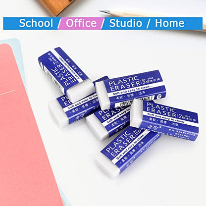 Erasers Large (6 Count)