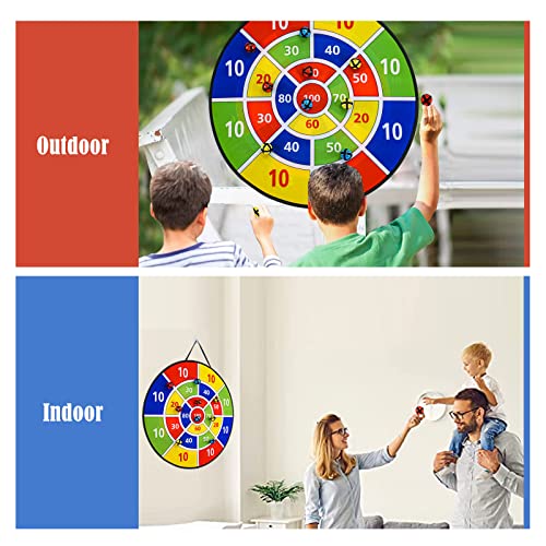 29" Dart Board Games for Kids (24 Count)