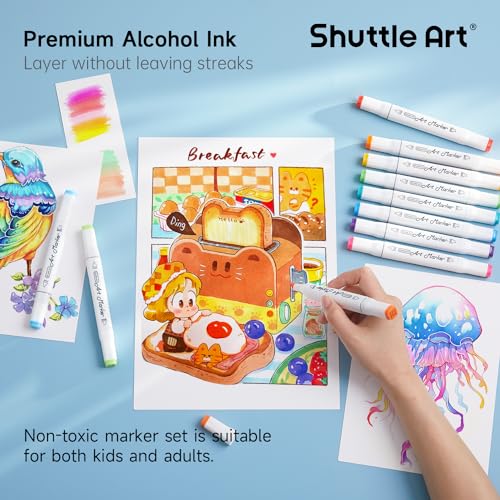 240 Colors Alcohol Markers (240 Count)