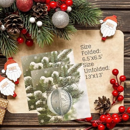 20 ct 13x13 Christmas Paper Decoupage Napkins (20 Count)
