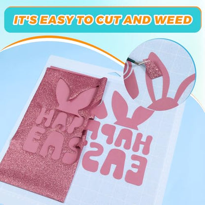 Glitter Puff Heat Transfer Vinyl