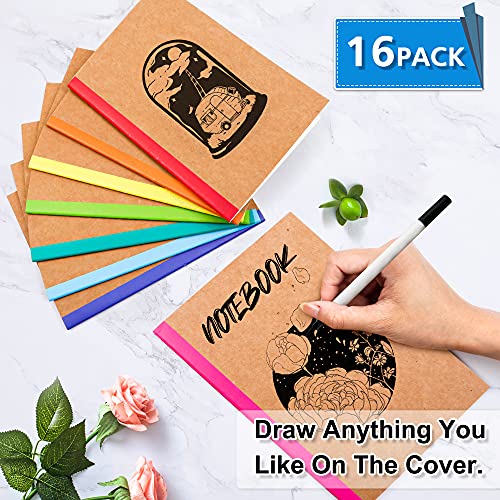 16 Pack Composition Notebooks Bulk (16 Count)