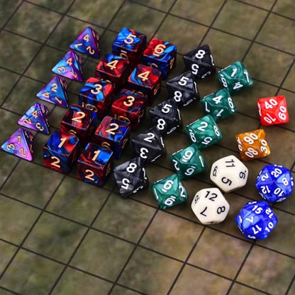 Extended Dice RPG Set (465 Count)