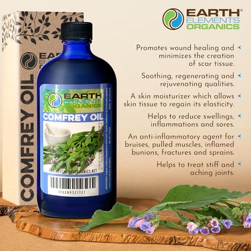 Comfrey Body Oil Raw (4 Fl Oz)
