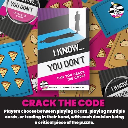 I Know...You Don't Card Game by Taco Cat Games