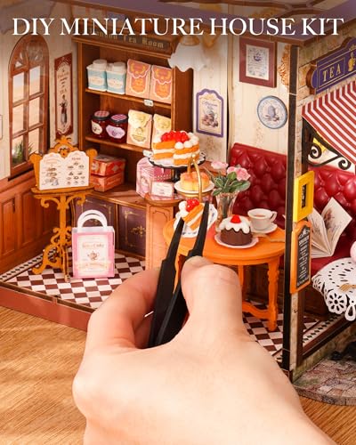 DIY Miniature House Kit for Adults