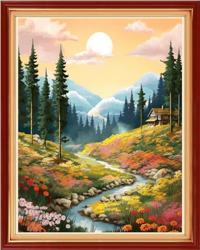 Cross Stitch Kit for Adults Beginners