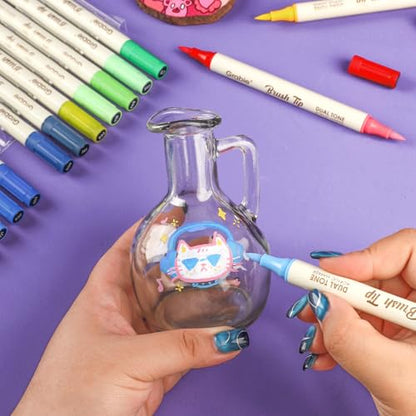 120 Color Acrylic Paint Markers