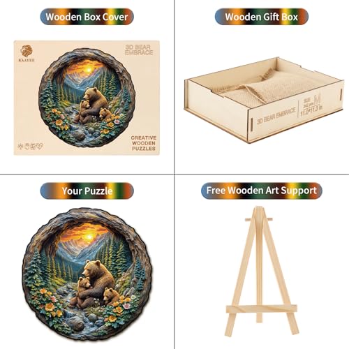 Wooden Puzzles Adults (137 Count)