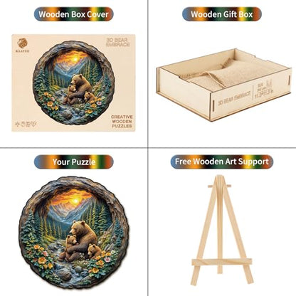 Wooden Puzzles Adults (137 Count)