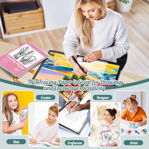 Tracing Paper 9x12 inch (100 Count)