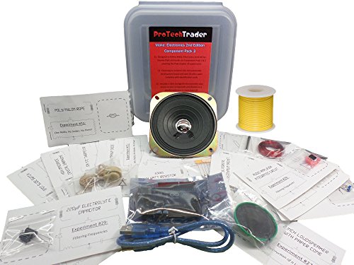 Make Electronics 2nd Edition Component Pack 3 Deluxe Electronic Kit