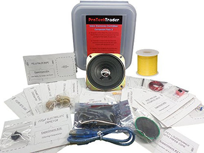 Make Electronics 2nd Edition Component Pack 3 Deluxe Electronic Kit