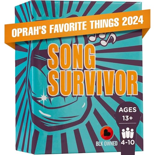 Song Survivor Music Party Game for Teens & Adults