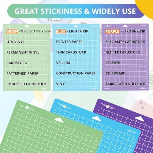 Cutting Mats Compatible with Cricut Joy Xtra (3 Count)