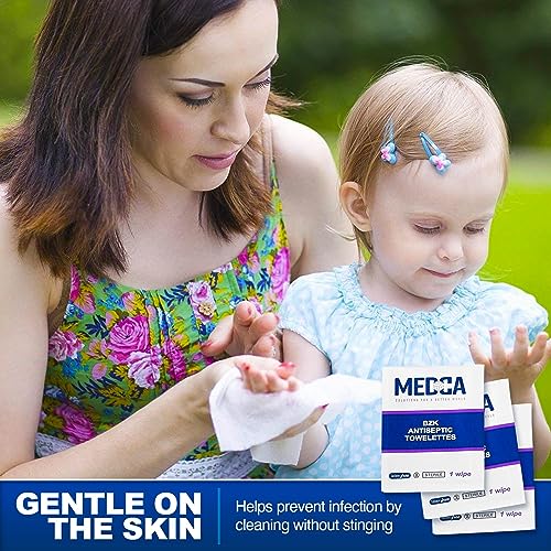 Benzalkonium Chloride Towelletes Hand Wipes (200 Count)