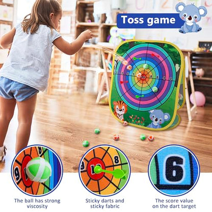 Animal Bean Bag Toss Game Toy Outdoor Toss Game (24 Count)