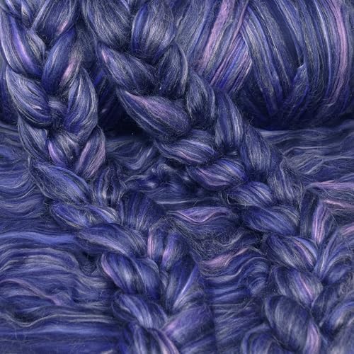 Merino Silk Luxe Tonal Designer Blend. Superfine Merino