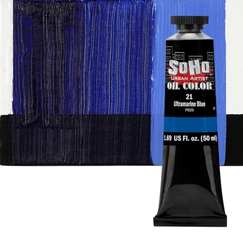 Oil Paint Ultramarine Blue