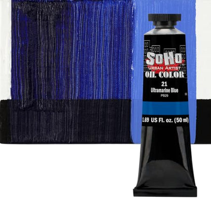 Oil Paint Ultramarine Blue